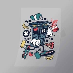 DCLC0670 Trash Can Direct To Film Transfer Mock Up