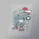 DCLC0674 Trolley Direct To Film Transfer Mock Up