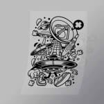 DCLC0679 UFO Direct To Film Transfer Mock Up