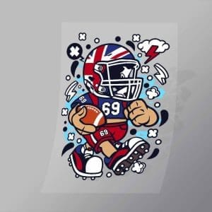 DCLC0681 United Kingdom Football Kid copy Direct To Film Transfer Mock Up