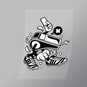 DCLC0701 Whistle Direct To Film Transfer Mock Up