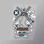 DCLC0703 Windmill Direct To Film Transfer Mock Up