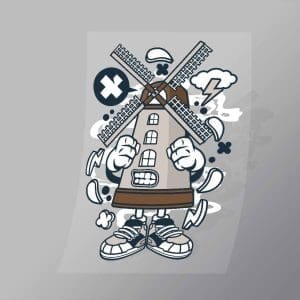 DCLC0703 Windmill Direct To Film Transfer Mock Up