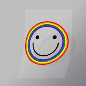 DCLG0016 Smile Pride Direct To Film Transfer Mock Up