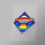 DCLG0097 Pride Ufo Direct To Film Transfer Mock Up