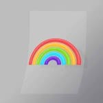 DCLG0148 Rainbow Pride Direct To Film Transfer Mock Up