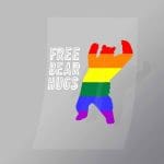 DCLG0149 Free Bear Hugs Direct To Film Transfer Mock Up