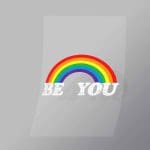 DCLG0161 Be You Direct To Film Transfer Mock Up