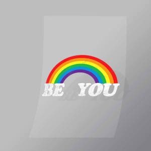 DCLG0161 Be You Direct To Film Transfer Mock Up