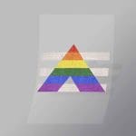 DCLG0179 Pride Flag Direct To Film Transfer Mock Up