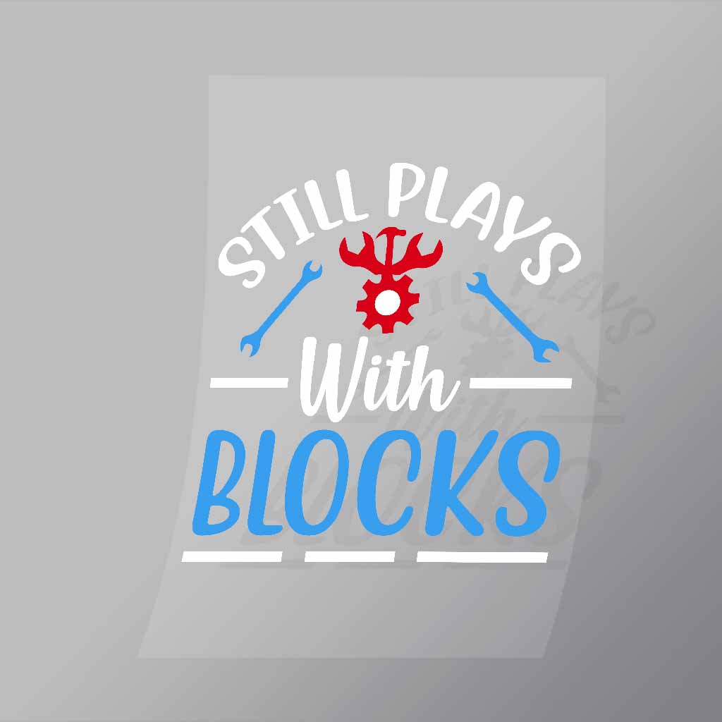 DCMC0002 Still Plays With Block Direct To Film Transfer Mock Up