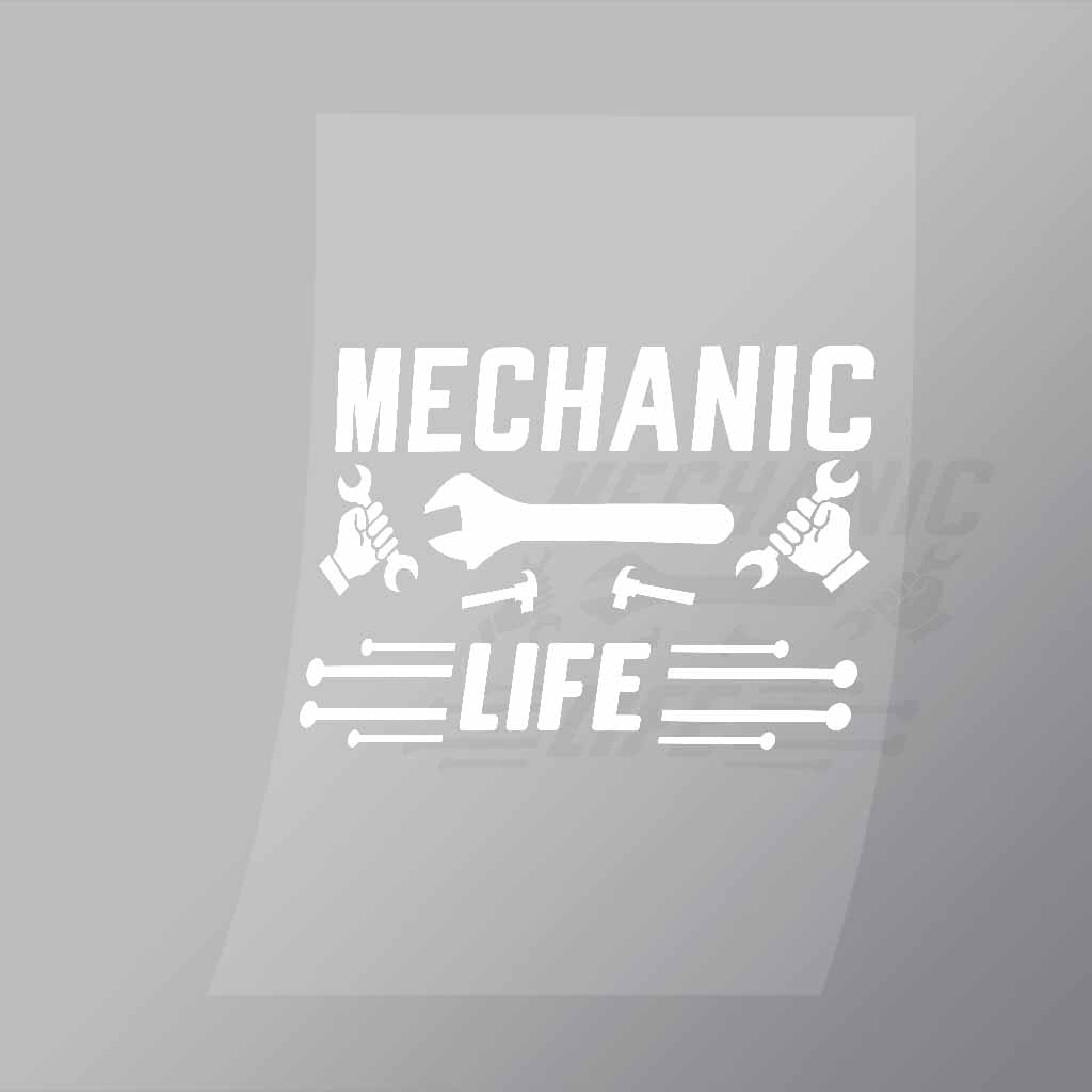 DCMC0022 Mechanic Life Direct To Film Transfer Mock Up