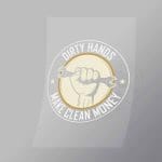 DCMC0040 Dirty Hands Make Clean Money Direct To Film Transfer Mock Up