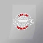 DCMC0054 I Am The Warranty Direct To Film Transfer Mock Up