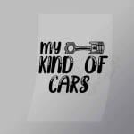 DCMC0092 My Kind Of Cars Direct To Film Transfer Mock Up