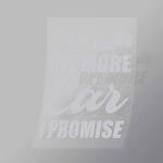 DCMC0103 Just One More Car I Promise Direct To Film Transfer Mock Up