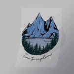 DCOC0009 Time To Explore Direct To Film Transfer Mock Up