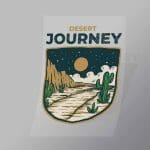 DCOC0025 Desert Journey Direct To Film Transfer Mock Up