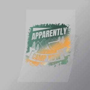 DCOC0038 Apparently Camp Now Direct To Film Transfer Mock Up