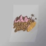 DCOC0050 Take it Easy Direct To Film Transfer Mock Up