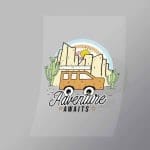 DCOC0065 Adventure Awaits Direct To Film Transfer Mock Up