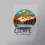 DCOC0069 Escape The Ordinary Direct To Film Transfer Mock Up