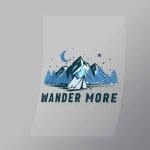 DCOC0077 Wander More Direct To Film Transfer Mock Up