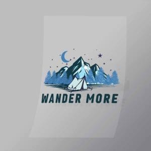 DCOC0077 Wander More Direct To Film Transfer Mock Up