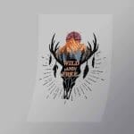 DCOC0082 Wild And Free Direct To Film Transfer Mock Up