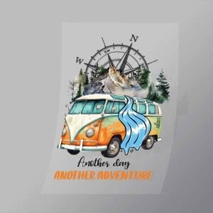 DCOC0083 Another Day Another Adventure Direct To Film Transfer Mock Up