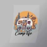 DCOC0086 Camp Life Direct To Film Transfer Mock Up