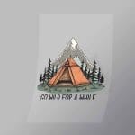 DCOC0099 Go Wild For A While Direct To Film Transfer Mock Up