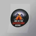 DCOC0111 And So The Adventure Begins Direct To Film Transfer Mock Up