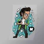 DCPC0003 Ace Ventura Direct To Film Transfer Mock Up