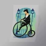 DCPC0014 Artdeco poster 2e Direct To Film Transfer Mock Up