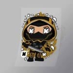 DCPC0017 Avengers Endgame Ronin Direct To Film Transfer Mock Up