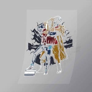 DCPC0019 Back To The Beat Direct To Film Transfer Mock Up