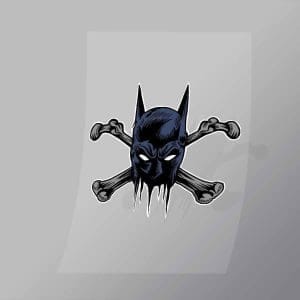 DCPC0023 Batbones Direct To Film Transfer Mock Up