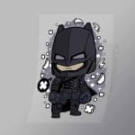 DCPC0024 Batman Black Direct To Film Transfer Mock Up