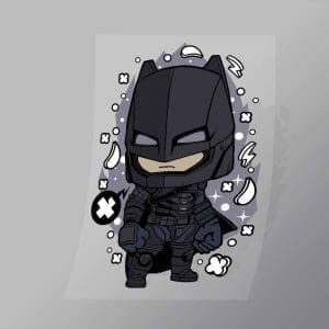 DCPC0024 Batman Black Direct To Film Transfer Mock Up