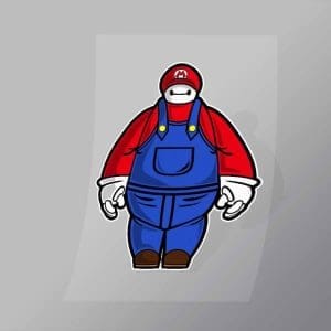 DCPC0027 Baymario Direct To Film Transfer Mock Up