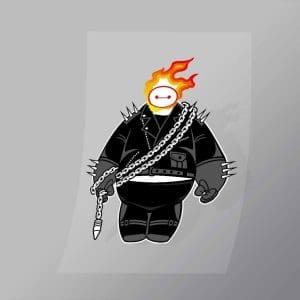 DCPC0032 Big Ghost Direct To Film Transfer Mock Up