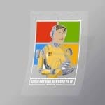 DCPC0033 Bill Gates Robot Human Direct To Film Transfer Mock Up