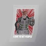 DCPC0035 Blade Tyson Direct To Film Transfer Mock Up