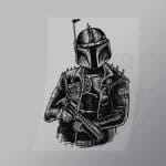 DCPC0038 Boba Punk Direct To Film Transfer Mock Up