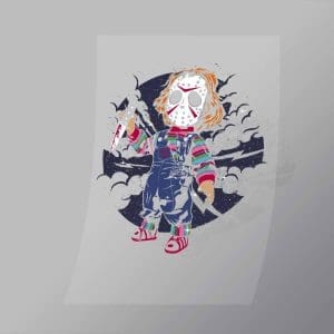 DCPC0054 Chucky Direct To Film Transfer Mock Up
