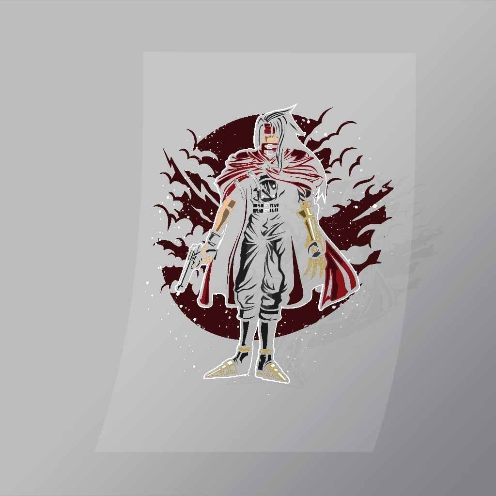 DCPC0112 FINAL FANTASY Direct To Film Transfer Mock Up