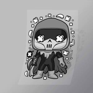 DCPC0251 Phantasm Direct To Film Transfer Mock Up