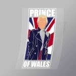 DCPC0260 Prince Charles Direct To Film Transfer Mock Up