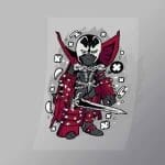 DCPC0314 Spawn Direct To Film Transfer Mock Up